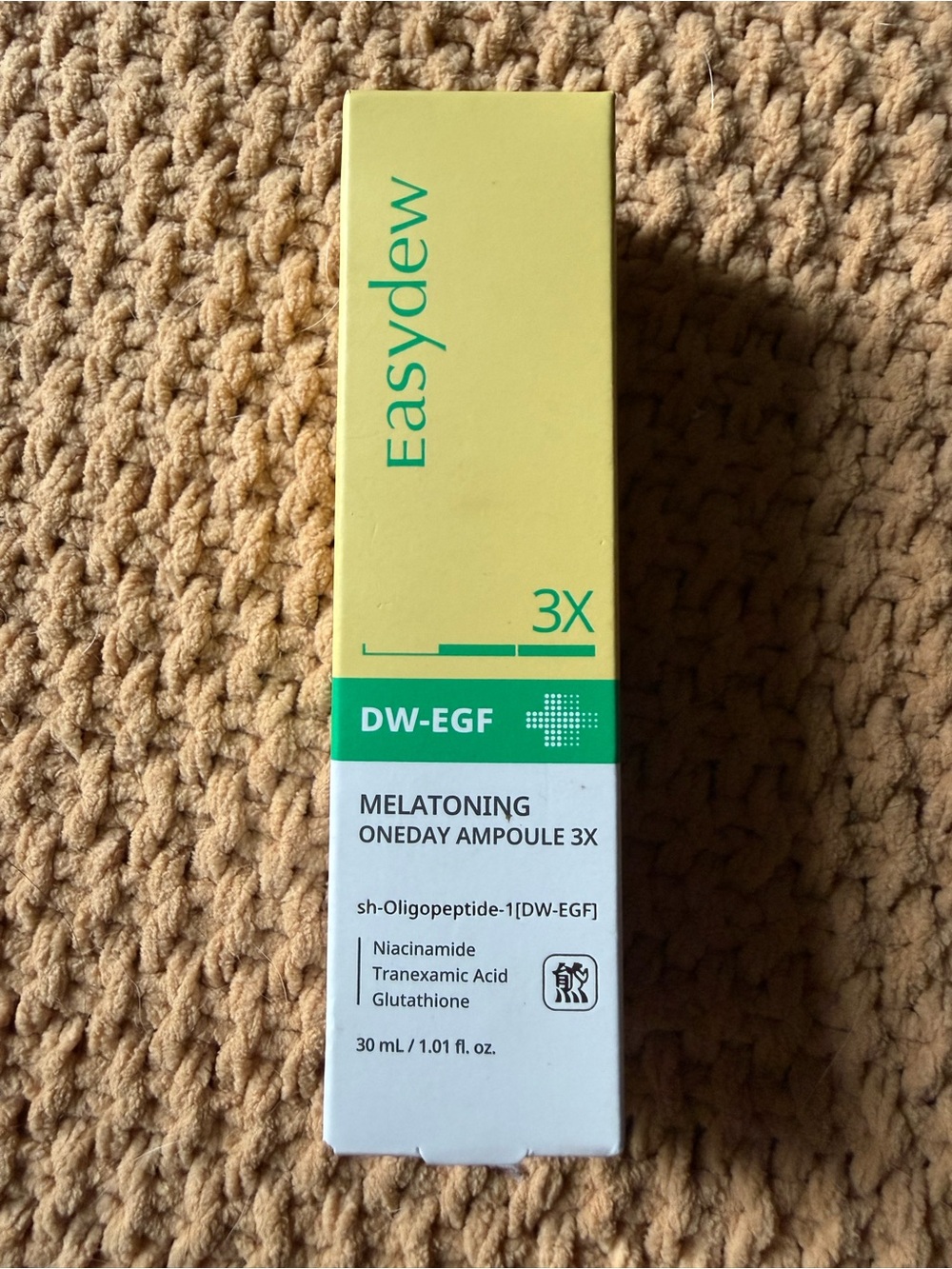 DW-EGF Melatoning OneDay Ampoule 3X - Yellow & Green